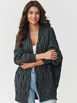 Cardigan Makadamia  Stylish, warm, and extremely comfortable women\'s cardigan is a must-have in every autumn-winter wardrobe. Made of high-quality yarn consist