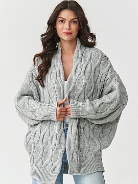Cardigan Makadamia  Stylish, warm, and extremely comfortable women\'s cardigan is a must-have in every autumn-winter wardrobe. Made of high-quality yarn consist