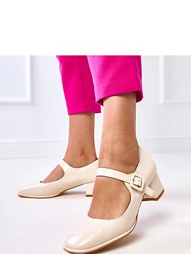 Heel pumps Solea  Pumps with a strap fastened with a buckle are an elegant and versatile model that will work great in both everyday and more formal stylings.