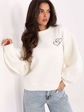sweatshirt Factory Price  Stylish women\'s sweatshirt with a casual character, perfect for everyday and various occasions. Made of a pleasant to the touch blend of co