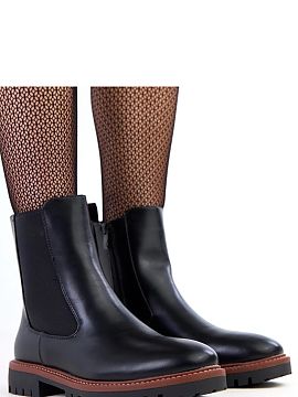 Boots Solea  Comfortable and stylish women\'s ankle boots made of high-quality eco leather are the perfect choice for colder days. The classic cut combin