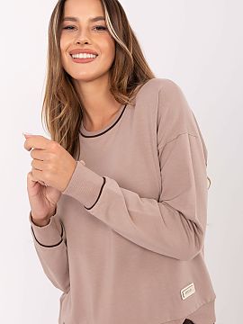 sweatshirt Relevance  Casual women\'s sweatshirt is the perfect choice for everyday wear for women who value comfort and style. Made of soft cotton with elastane,