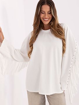 sweatshirt Factory Price  Women\'s blouse with a casual character, created for everyday stylizations. Made of a combination of viscose and polyester, from a material 