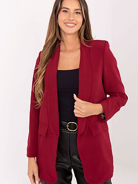 Jacket Italy Moda  Stylish women\'s blazer in a casual style, perfect for everyday occasions, work, and formal meetings. Made of high-quality polyester, it wil