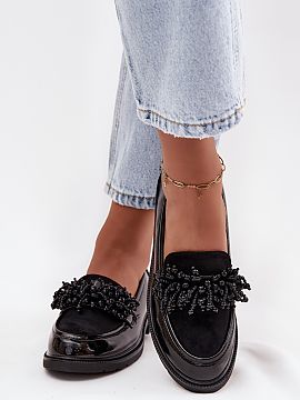 Mocassin Step in style  Loafers from the S.Barski brand are a combination of elegance and comfort. Rounded toes and flat heels make them perfect for many different 