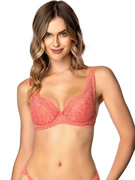 Padded bra Mat  Are you looking for a stylish and comfortable bra that will emphasize your bust and provide comfort all day long? The coral-colored Gravity 