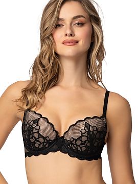 Push up Mat  Emphasize your femininity with the exceptional push-up bra Venice M-4023/11 in classic black. Its refined design and high-quality craftsmans