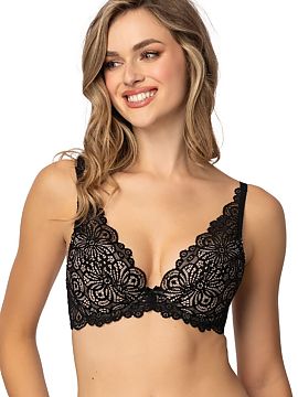 Push up Mat  Highlight your natural beauty with the push-up bra Aura M-4022/11 in classic black color. This model combines refined aesthetics and functio