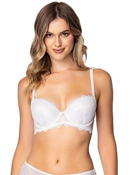 Push up Mat  The push-up bra Ayrin in off-white color is the quintessence of elegance and comfort. Off-white, meaning broken white, is a unique shade wit