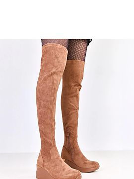 Buskin boots Solea  Stylish Roland boots set on a comfortable wedge with a metallic insert on the heel are a combination of elegance and modern design. The fitt