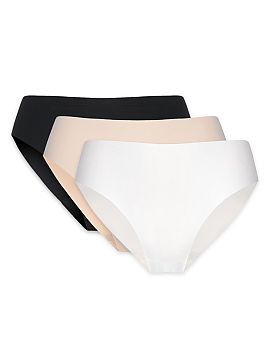Set Gorteks  Three-pack seamless panties. The seamless cut of the panties provides discretion, they are invisible even under tight clothes. Comfortable c