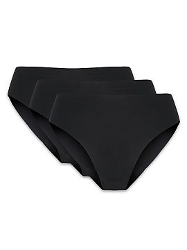 Set Gorteks  Three-pack seamless panties. The seamless cut of the panties ensures discretion, they are invisible even under tight clothing. Comfortable c