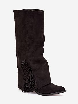 Heel boots Step in style