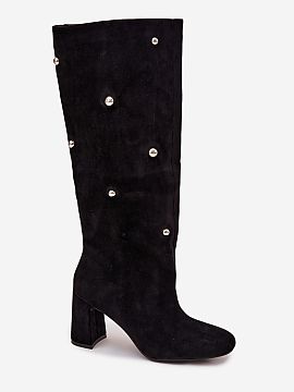 Heel boots Step in style