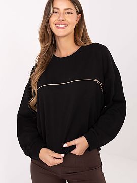 sweatshirt Relevance  Oversized women\'s sweatshirt is the perfect choice for women who value comfort and style in their everyday outfits. Made of a soft blend of
