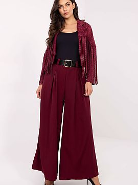 Women's pants Italy Moda  Elegant and comfortable women\'s palazzo pants made of high-quality blend of viscose and polyester, which combine elegance with comfort for 