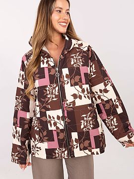 Jacket Italy Moda  Colorful and stylish quilted women\'s jacket is the perfect choice for the autumn, winter, and spring seasons. Made of a high-quality blend 
