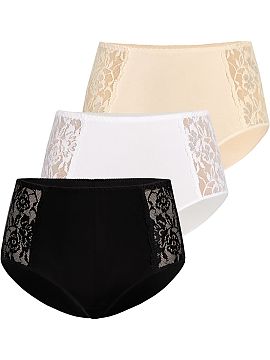 Set Teyli  Loren panties come in a three-pack, are popular in the lingerie market, and are eagerly purchased by customers due to their much lower price