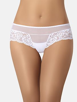Brazilian figs Teyli  Brazilian briefs made of very good quality lace with an extremely beautiful floral motif combined with a delicate, pleasant to the touch and