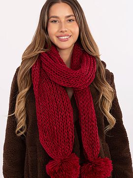 Sal AT  Soft and cozy scarf with a smooth texture, made of high-quality acrylic, which effectively protects against the cold and ensures comfortable