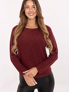 Jumper Rue Paris  Stylish and feminine women\'s sweater with sequins is a perfect choice for both everyday and elegant occasions. Made of a soft and elastic b