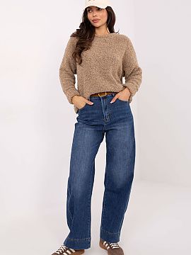 Jeans Factory Price  These women\'s balloon fit jeans are a stylish proposition for women who value comfort and a fashionable, casual look. Their casual characte