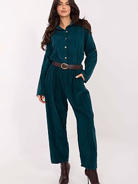 Women's pants Italy Moda  Comfortable and stylish women\'s trousers with a loose cut, perfect for everyday wear. Made of soft polyester, they provide comfort and free