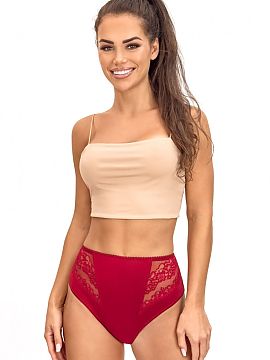Fiji Donna  Classic panties with an elegant, feminine cut, combining comfort and style. The model has a smooth back and covered sides, which ensures a p