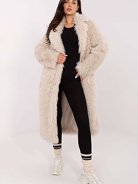 Coat Factory Price  The long fur-trimmed women\'s coat is a combination of elegance and comfort in a classic, smooth design. Made of high-quality polyester, it 