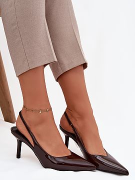 High heels Step in style  Women\'s high-heeled pumps are a classic that never goes out of style. The slim heel beautifully accentuates the silhouette, while pointed t
