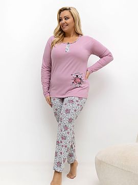 Plus Size Pajamas Forever Pink
