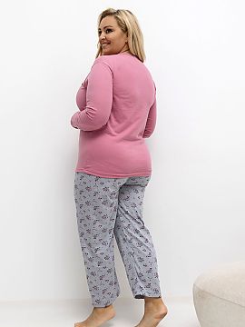 Plus Size Pajamas Forever Pink