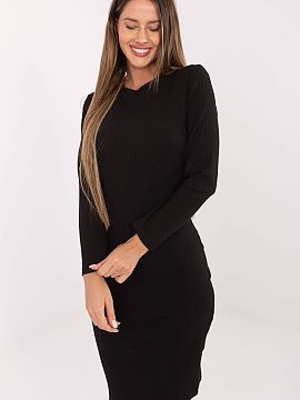 day dress Rue Paris  This everyday pencil dress is a combination of comfort and classic elegance, perfect for both work and everyday wear. Made of soft, ribbed c