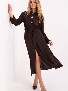 day dress Rue Paris  This everyday shirt dress with a flared cut is the perfect combination of comfort and elegance, perfect for both everyday wear and work. Mad