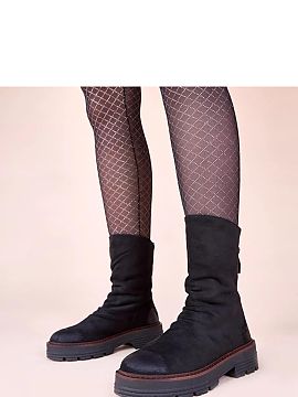 Botki Solea  Discover a new definition of style and comfort with black ankle boots with a pleated front Arlea from the renowned brand Gemre. These unique