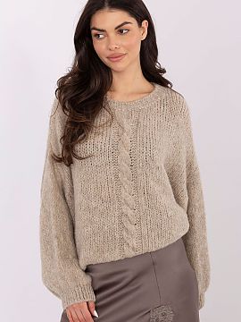 Jumper Italy Moda  A casual women\'s sweater is the perfect choice for everyday styling and for work, when comfort and a fashionable, casual character are impo