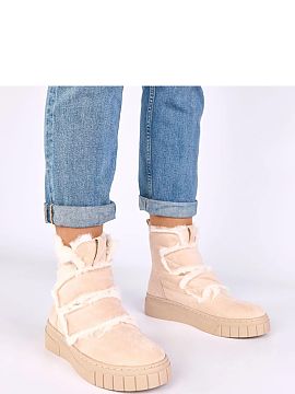 Botki Solea  Ankle boots with fur are a perfect combination of comfort, style, and functionality for colder days. Made of high-quality ecological suede l