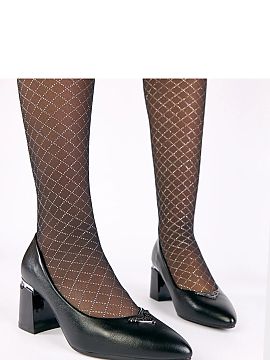 Block heel pumps Solea  Slip-on pumps are classic and elegant footwear that combines style with comfort of wear. Made of high-quality synthetic leather, they look c