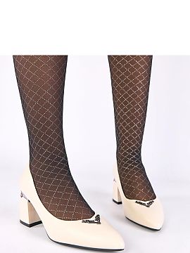 Block heel pumps Solea  Slip-on pumps are classic and elegant footwear that combines style with comfort. Made of high-quality synthetic leather, they look chic and 