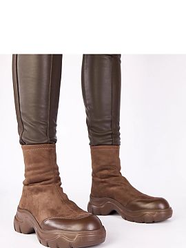 Botki Solea  Boots with a massive sole are a stylish proposal for people who appreciate modern design combined with comfort. Made of high-quality ecologi