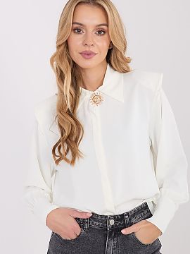 long sleeve shirt Italy Moda  This stylish shirt is the epitome of elegance combined with everyday comfort. Made from a high-quality blend of viscose, polyester, and elas