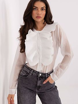 long sleeve shirt Factory Price  An elegant classic women\'s shirt, perfect for everyday wear, work, and more formal occasions. Made of high-quality blend of Tencel and poly