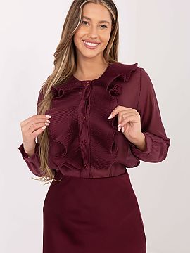 long sleeve shirt Factory Price  Elegant classic women\'s shirt, perfect for everyday wear, work, and more formal occasions. Made of high-quality blend of Tencel and polyest