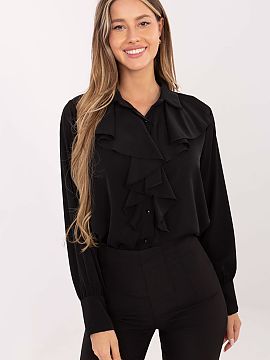 long sleeve shirt Factory Price  Elegant classic women\'s shirt, perfect for everyday wear, work and special occasions. Made of high-quality polyester, which ensures durabil