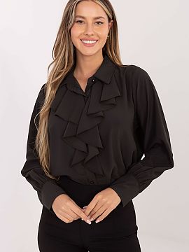 long sleeve shirt Factory Price  Elegant classic women\'s shirt, perfect for everyday wear, work, and formal occasions. Made of high-quality polyester, which ensures durabil