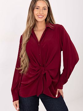 long sleeve shirt Factory Price  An elegant classic women\'s shirt, perfect for everyday wear, work, and various formal occasions. Made of high-quality polyester, it is ligh
