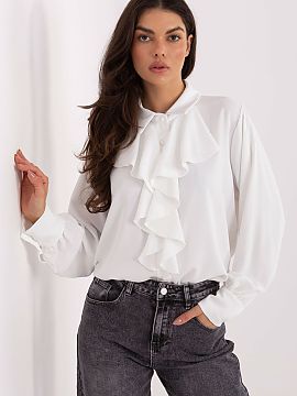 long sleeve shirt Factory Price  Elegant classic women\'s shirt, perfect for everyday wear, work and formal occasions. Made of high quality polyester, which ensures durabili