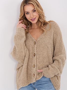 Cardigan Factory Price  This loose women\'s sweater is a stylish, yet comfortable option perfect for everyday wear and work. Made from a blend of acrylic, viscose, 