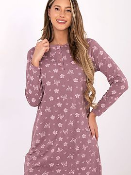 Nightshirt Forever Pink  Women\'s nightshirt is the perfect combination of comfort, feminine style, and light, romantic aesthetics. Made of cotton, it provides softn