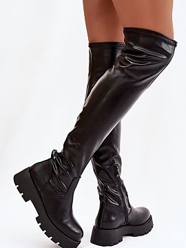 Thigh-Hight Boots Step in style